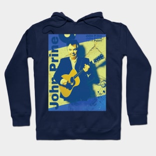 John Prine  -- Retro Art Hoodie